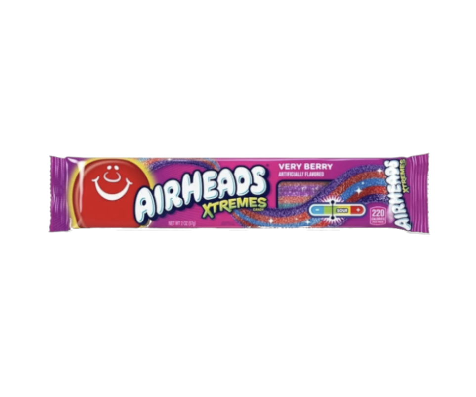 Airheads Xtremes Belts Very Berry 57g