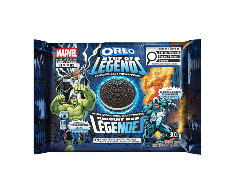 Oreo Marvel Stuf Of Legends Cookies 303g