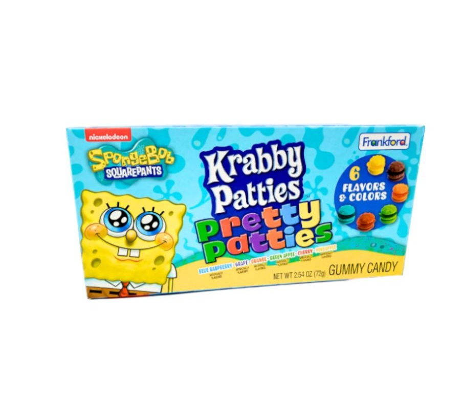 Krabby Patties Pretty Patties Theatre Box 72g