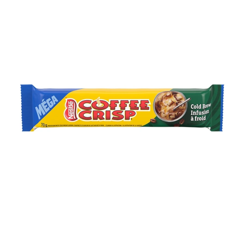 Nestle Coffee Crisp Mega Cold Brew 70g - Best Before May 2026