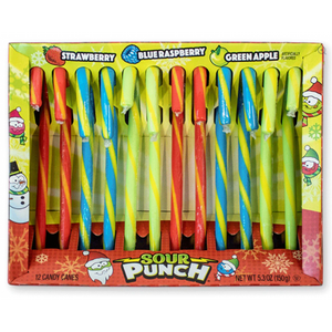 Spangler Candy Canes Sour Punch 150g