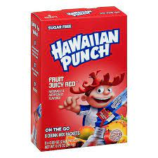 Hawaiian Punch Fruity Red Singles To Go 21.1g