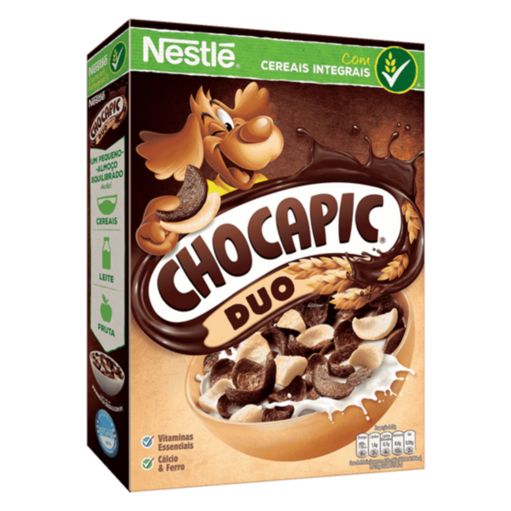 Nestle Chocapic Duo Cereals With White Chocolate 400g