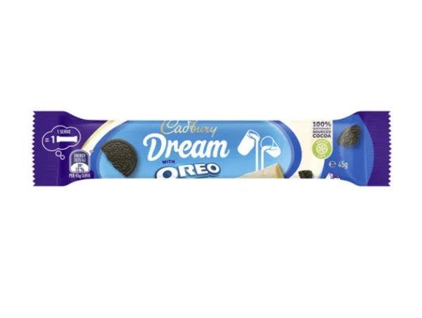 Cadbury Dream with Oreo 45g Best Before 12th February 2024
