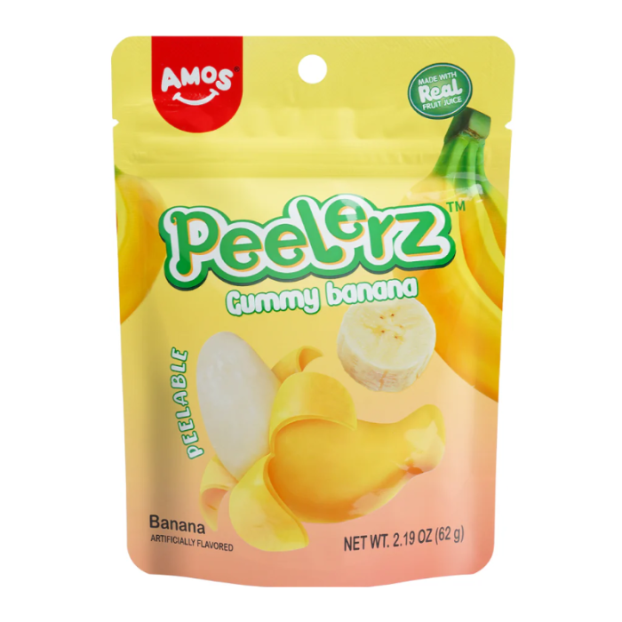 Amos Peelerz Banana 170g