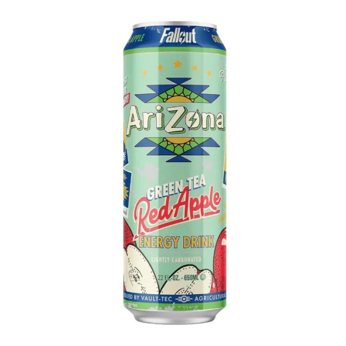 Arizona Fallout Red Apple Green Tea Energy Drink 650ml