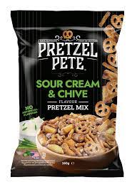 Pretzel Pete Sour Cream & Chive Pretzel Mix 160g