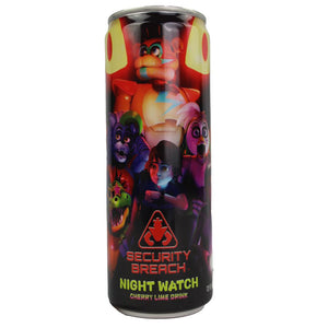 Five Nights At Freddy's Security Breach Cherry Lime Soda 355ml