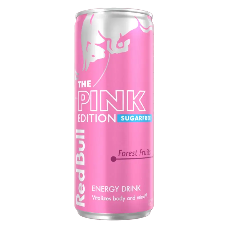 Red Bull Pink Edition Sugar Free Forest Fruits 250ml