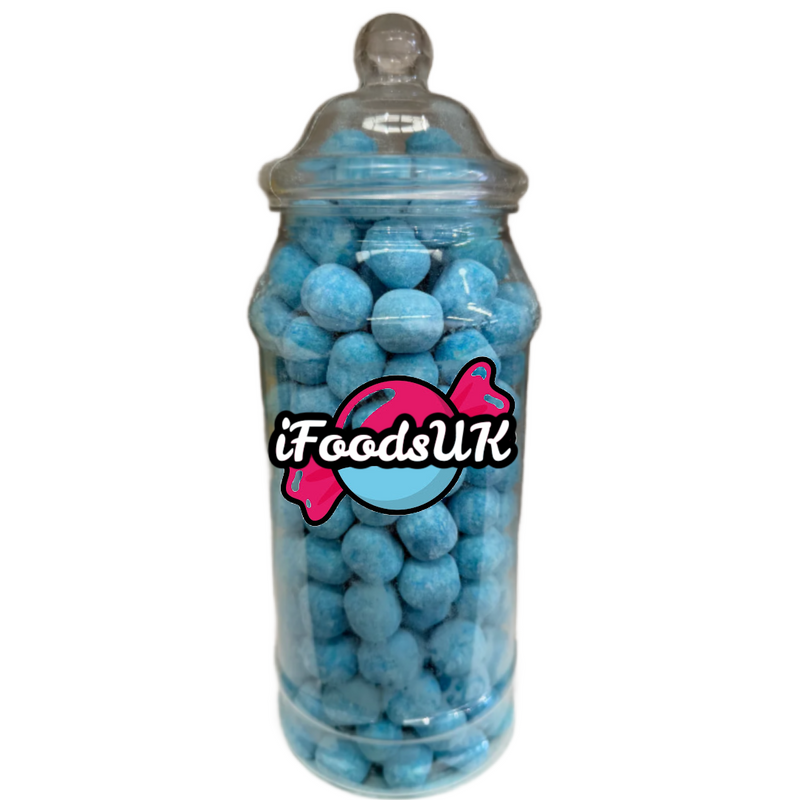 Blue Raspberry Bon Bons Gift Jar