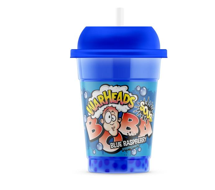 Warheads Sour Boba Blue Raspberry 400ml