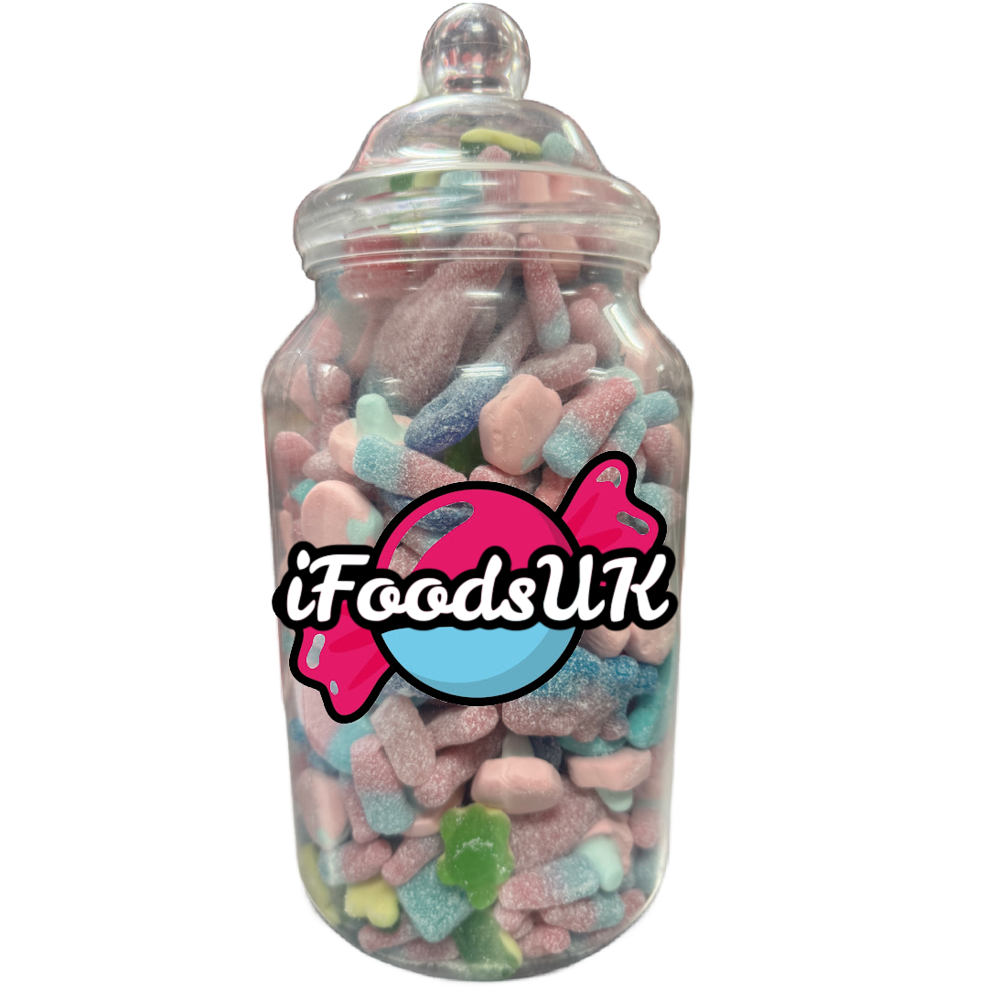 Bubblegum Fizzy & Gummy Sweets Jars
