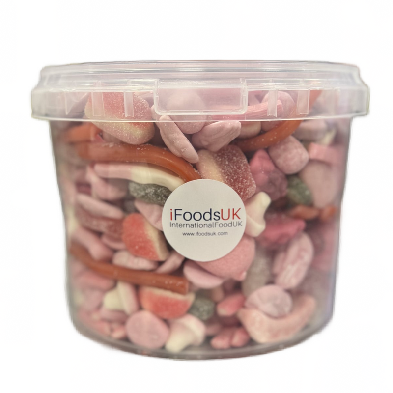 Pink Sweets Bucket 1.5kg