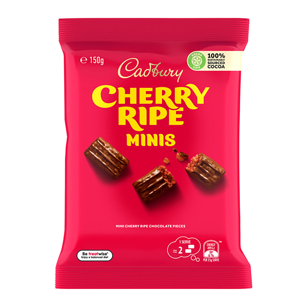 Cadbury Cherry Ripe Minis 150g