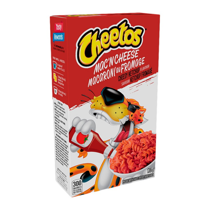Cheetos Cheesy Ketchup Mac 'n Cheese Box 170g
