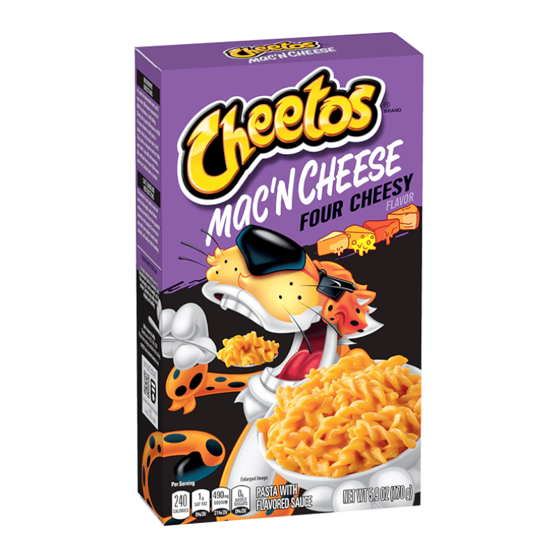 Cheetos Four Cheesy Mac 'n Cheese Box 170g