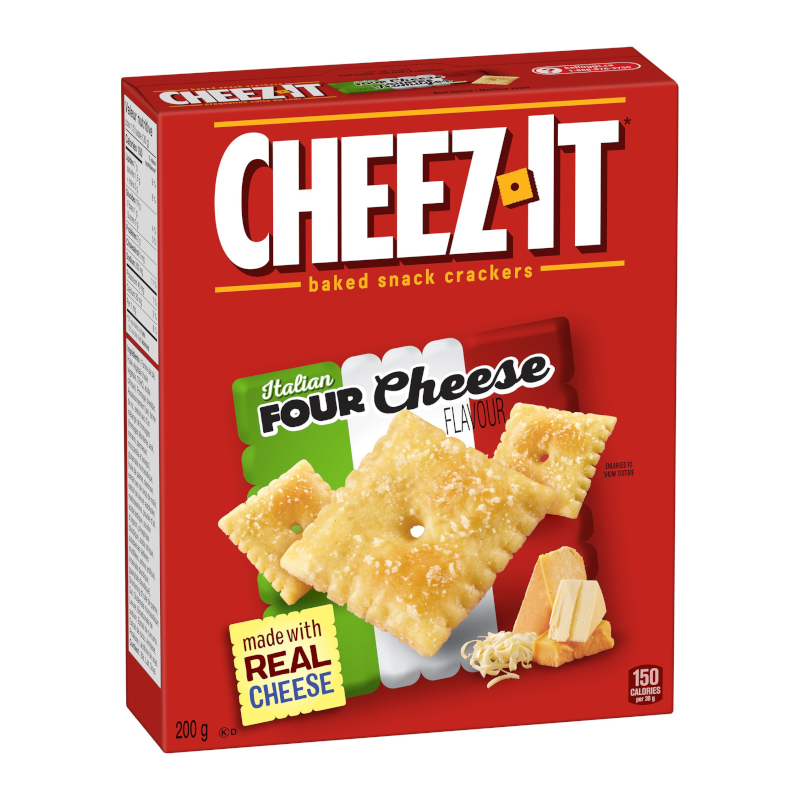 Cheez It Crackers Italian Four Cheese 200g