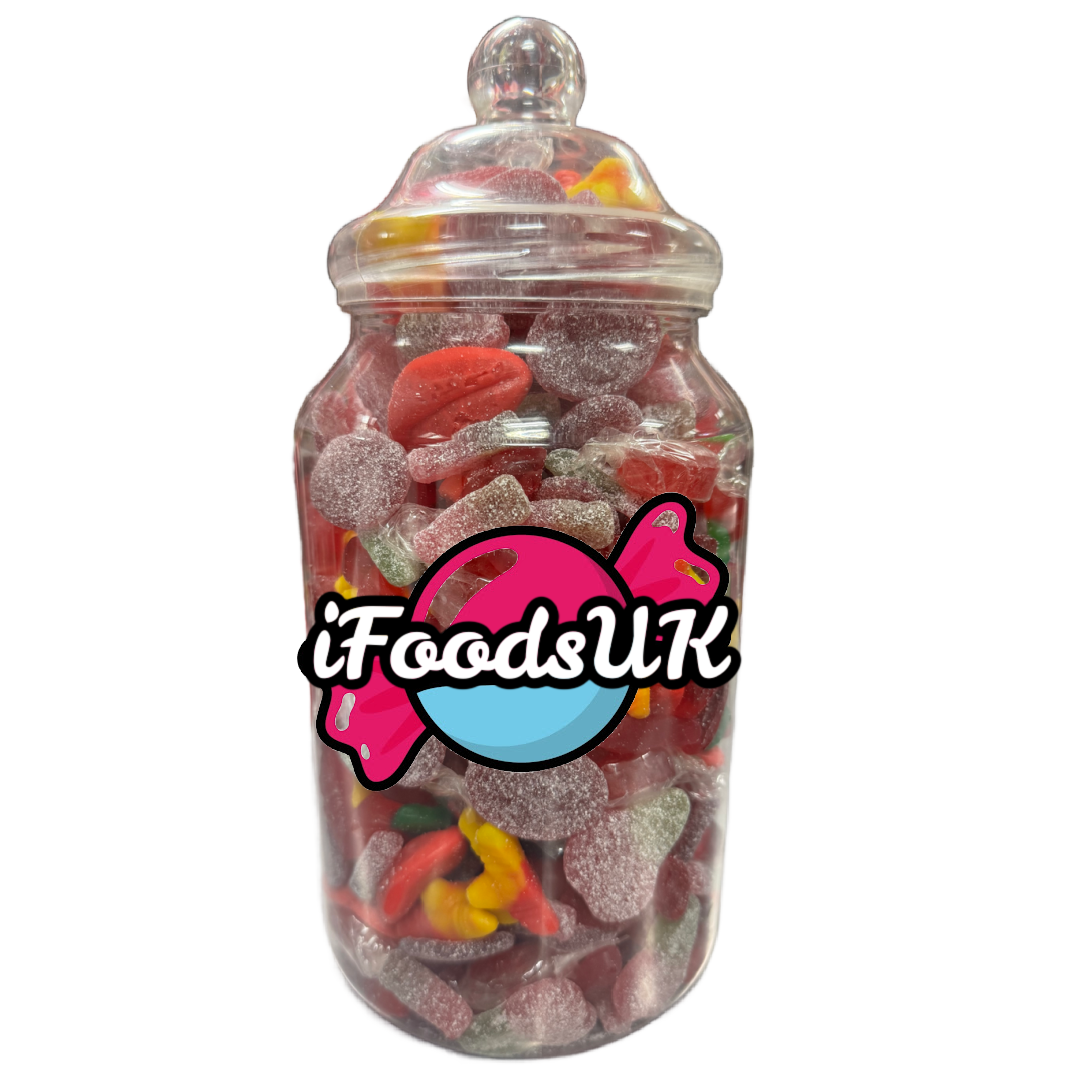 Cherry Fizzy & Gummy Sweets Jars