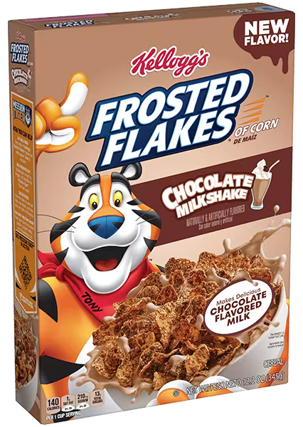 Kellogg’s Frosted Flakes Chocolate Milkshake 329g