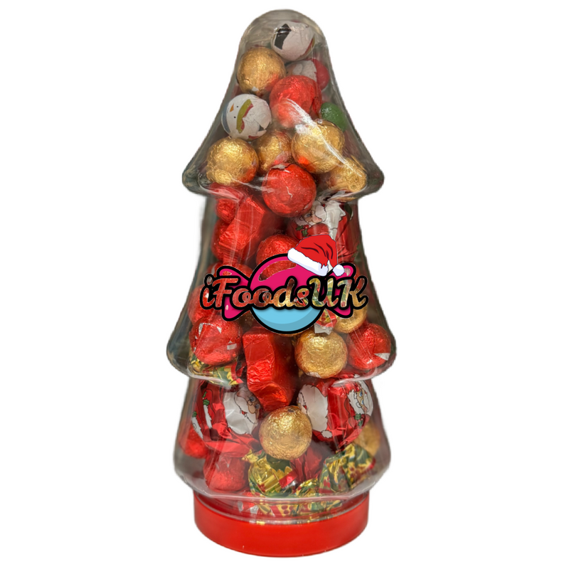 iFoodsUK Christmas Chocolate Tree Jar