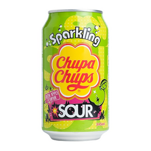 Chupa Chups Sour Green Apple Soda 345ml
