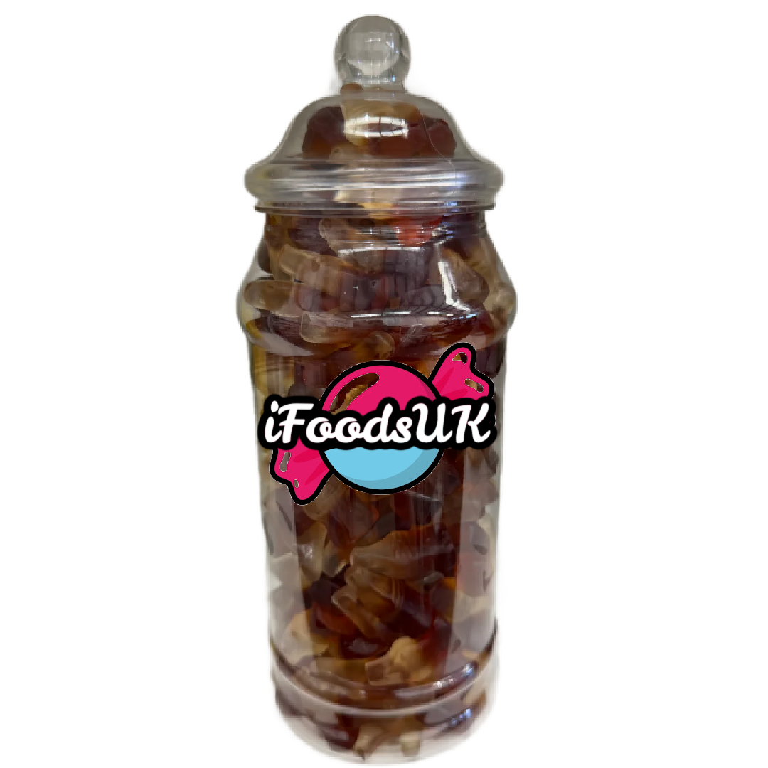 Haribo Cola Bottles Gift Jar