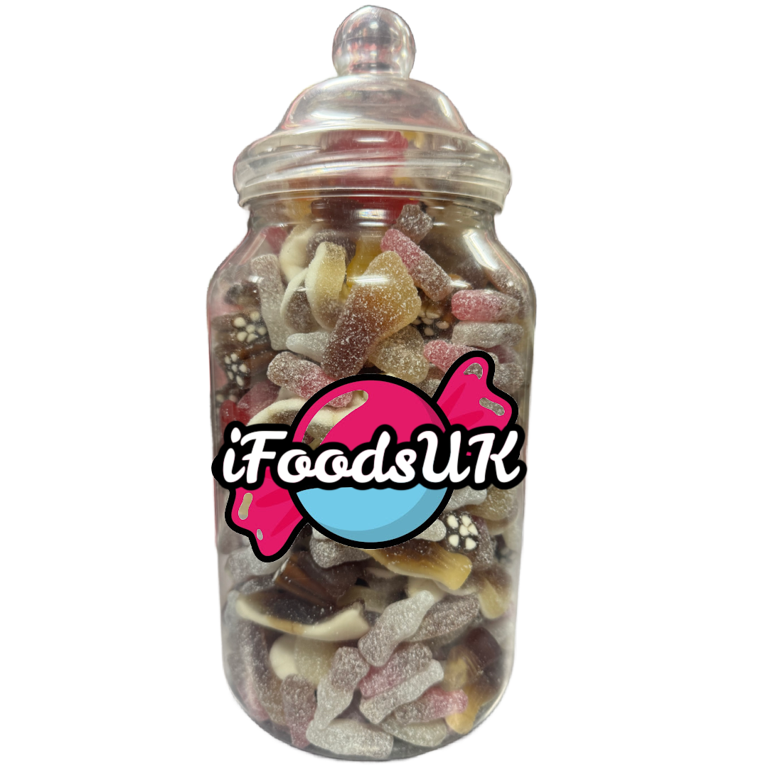 Cola Fizzy & Gummy Sweets Jars
