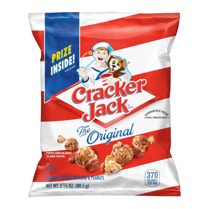 Cracker Jack Original Caramel Coated Popcorn & Peanuts 85g