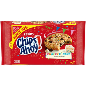 Chips Ahoy! Chewy Confetti Cake Chocolate Chip Cookies 407g