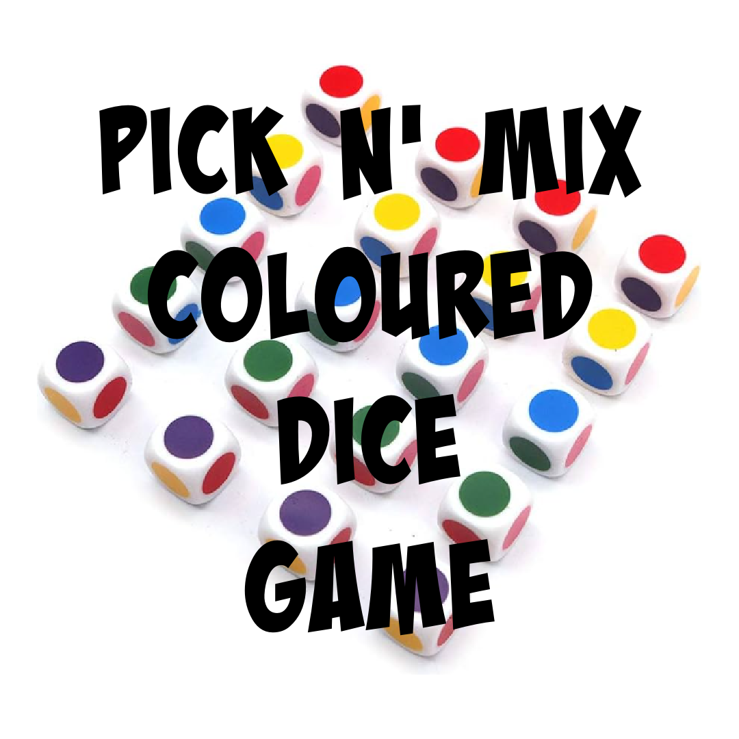 Pick N' Mix Coloured Dice Game