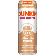 Dunkin Iced Coffee Cake Muffin 325ml