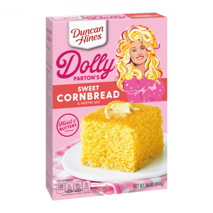 Duncan Hines Dolly Parton's Sweet Cornbread Mix 454g