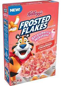 Kellogg’s Frosted Flakes Strawberry Milkshake 329g
