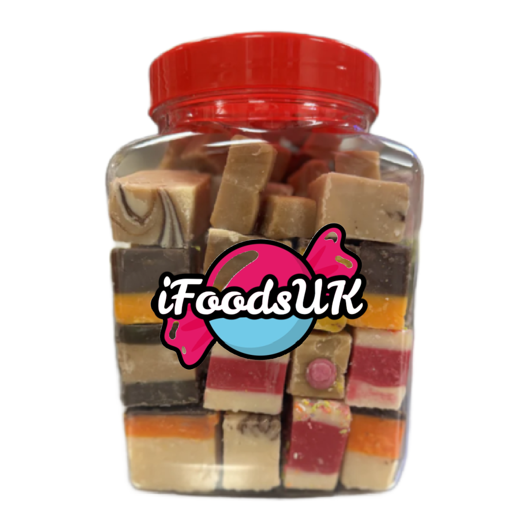iFoodsUK Pick N' Mix Fudge Jar 2kg