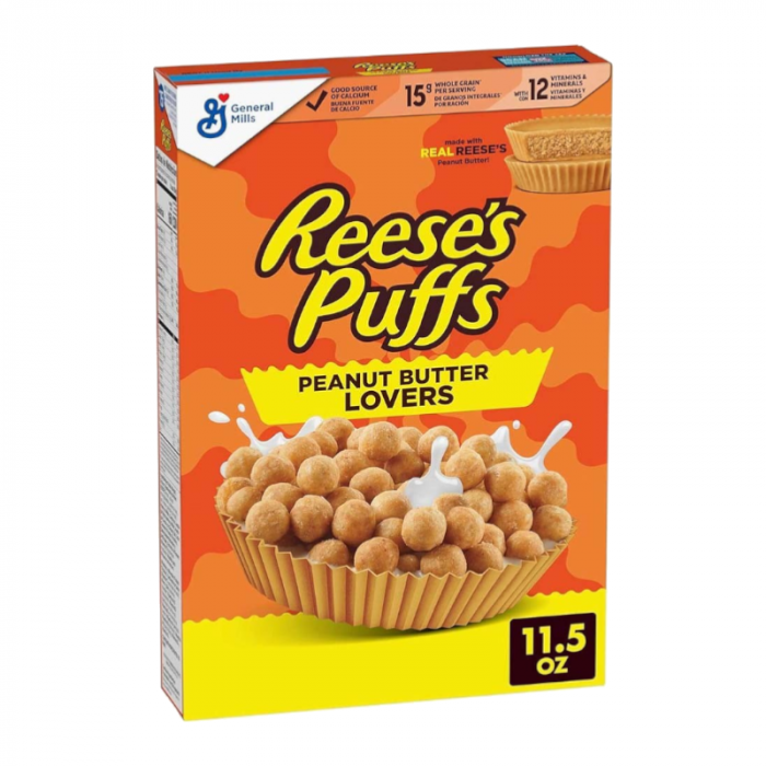 General Mills Reese's Puffs Peanut Butter Lovers Cereal 326g