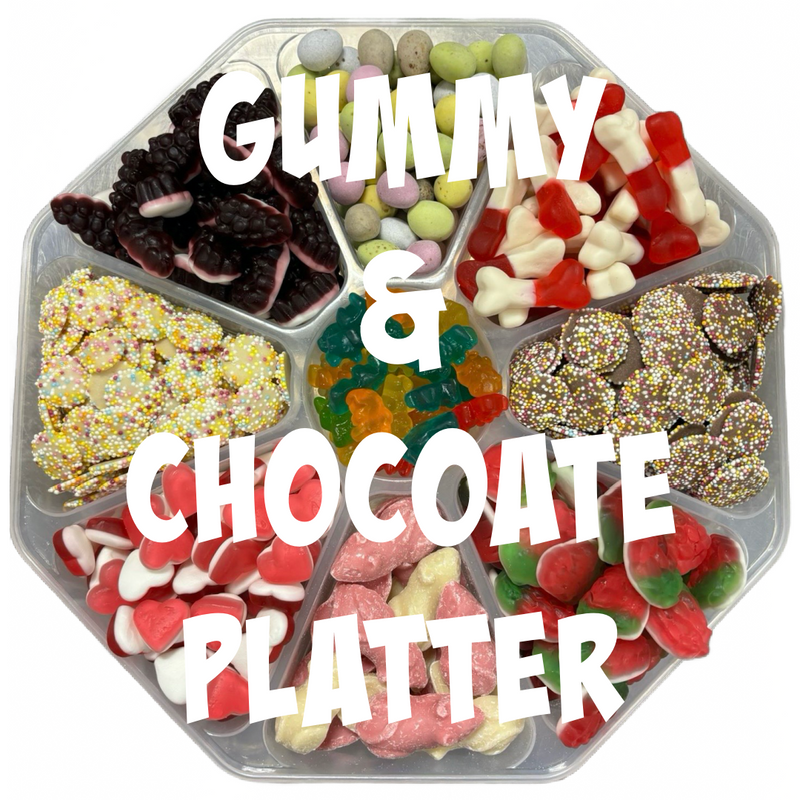 Gummy Sweets & Chocolate Platter