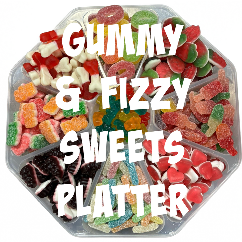 Gummy & Fizzy Sweets Platter