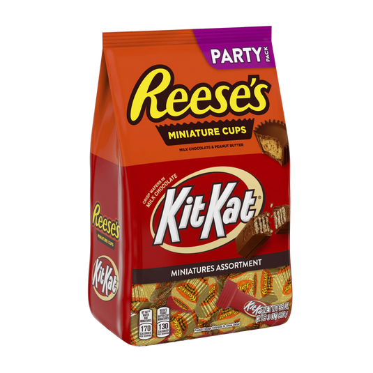 Image Hershey's Mini Kit Kat & Reese's Party Bag 946g