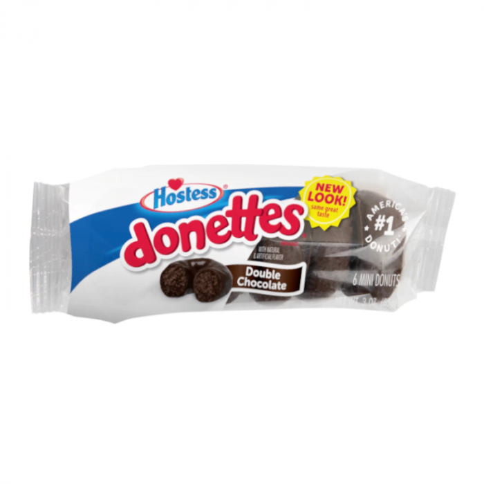 Hostess Double Chocolate Flavoured Donettes 85g