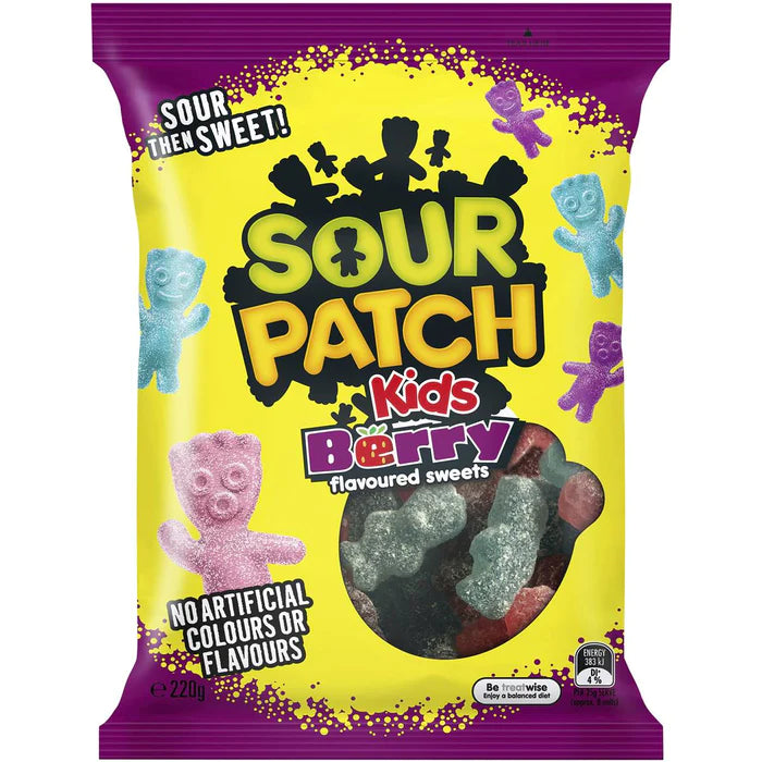 Sour Patch Kids Berry Australia 170g