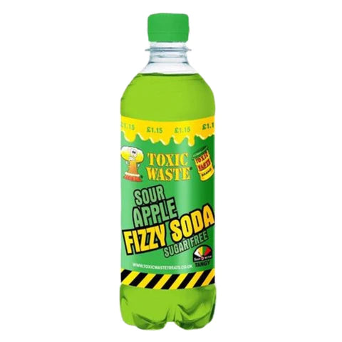 Toxic Waste Apple Soda 500ml
