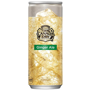 Canada Dry Ginger Ale Slim Can 250ml - Best Before December 2023