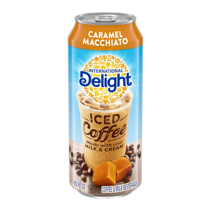 International Delight Caramel Macchiato Iced Coffee Can 443ml