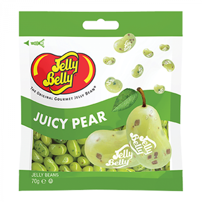 Jelly Belly Juicy Pear Jelly Beans 70g - Best Before 22nd August 2024
