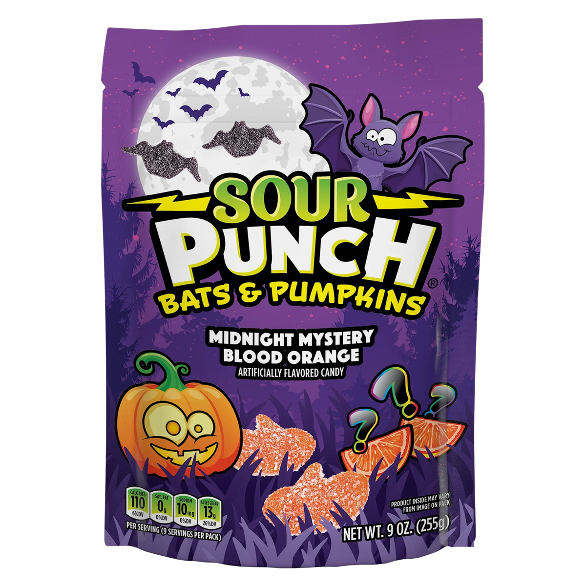 Sour Punch Bats & Pumpkins 255g
