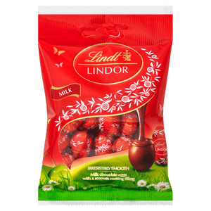 Lindt Lindor Milk Chocolate Eggs 80g