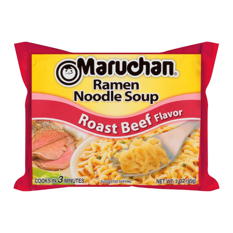Maruchan Roast Beef Flavor Ramen Noodles 85g