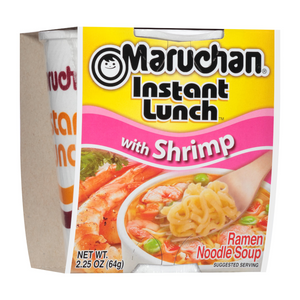 Maruchan Shrimp Flavor Instant Lunch Ramen Noodles 64g