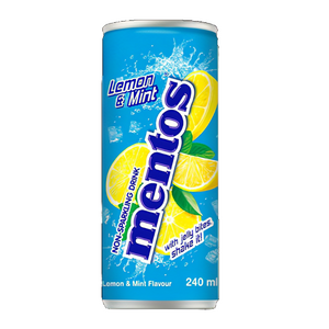 Mentos Lemon & Mint Soda 240ml