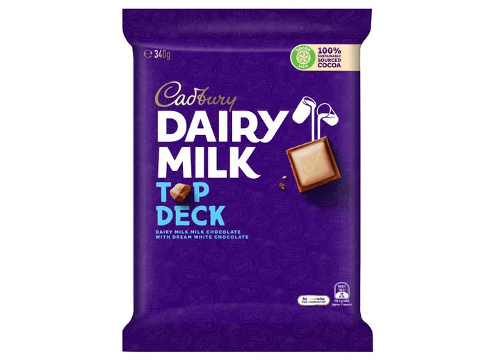 Cadbury Dairy Milk Top Deck 340g